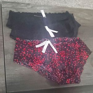 NWT 3PACK Victoria's Secret Lace Panties Size LG
